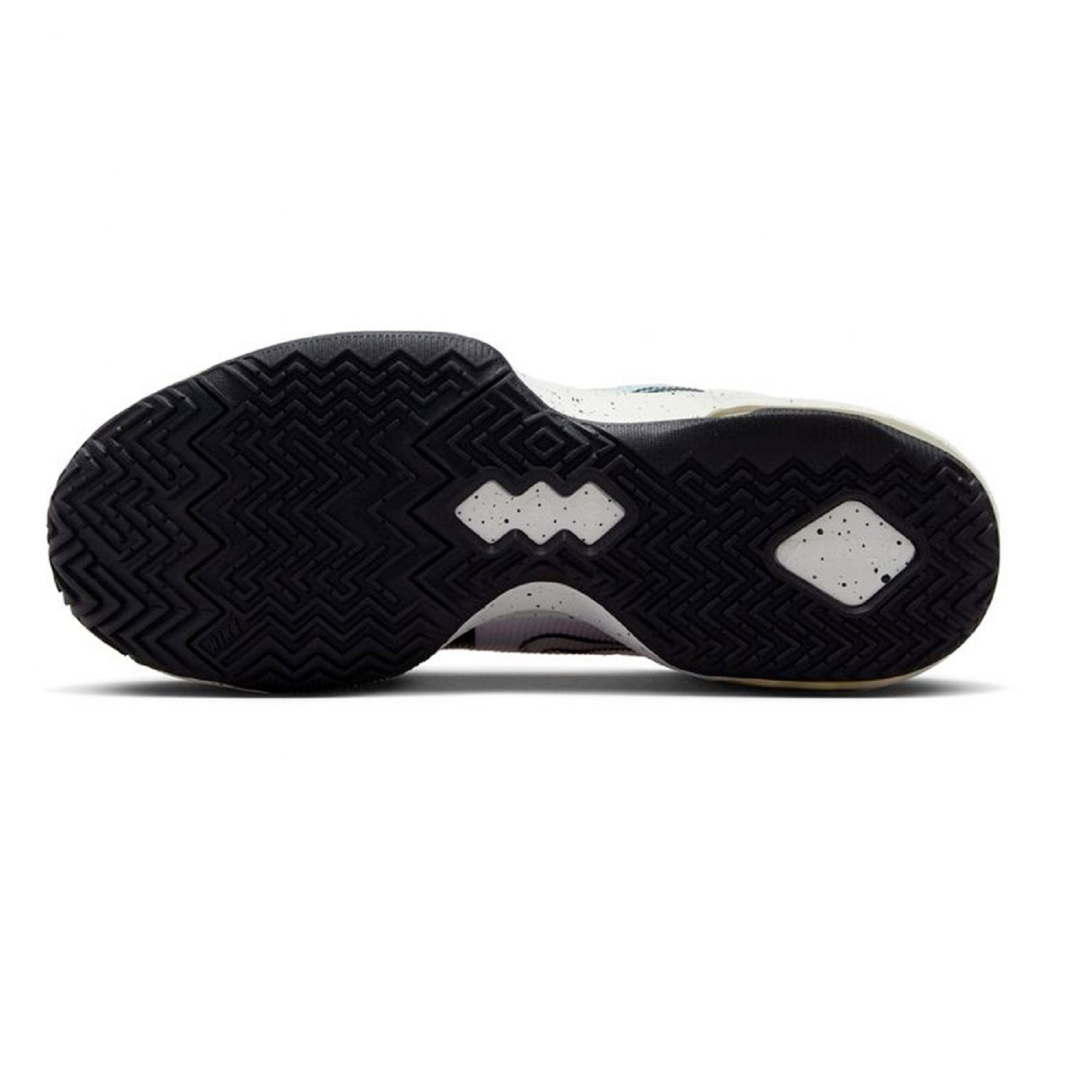 Tenis Nike Air Max Impact 4 blanco/negro/azul basketball mujer.