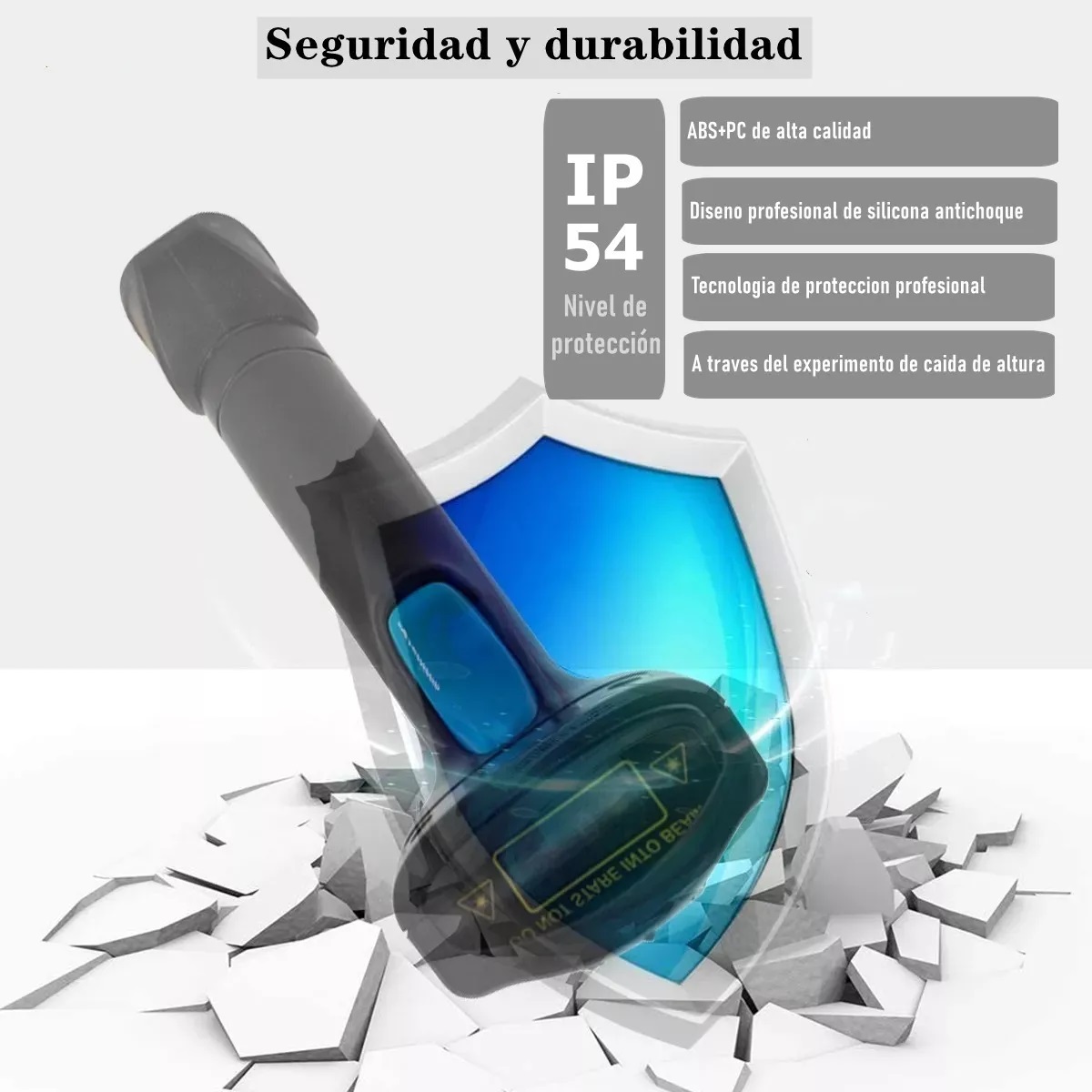 Lector Codigo Barras Inalámbrico 1d/2d Lector Qr Bluetooth Negro