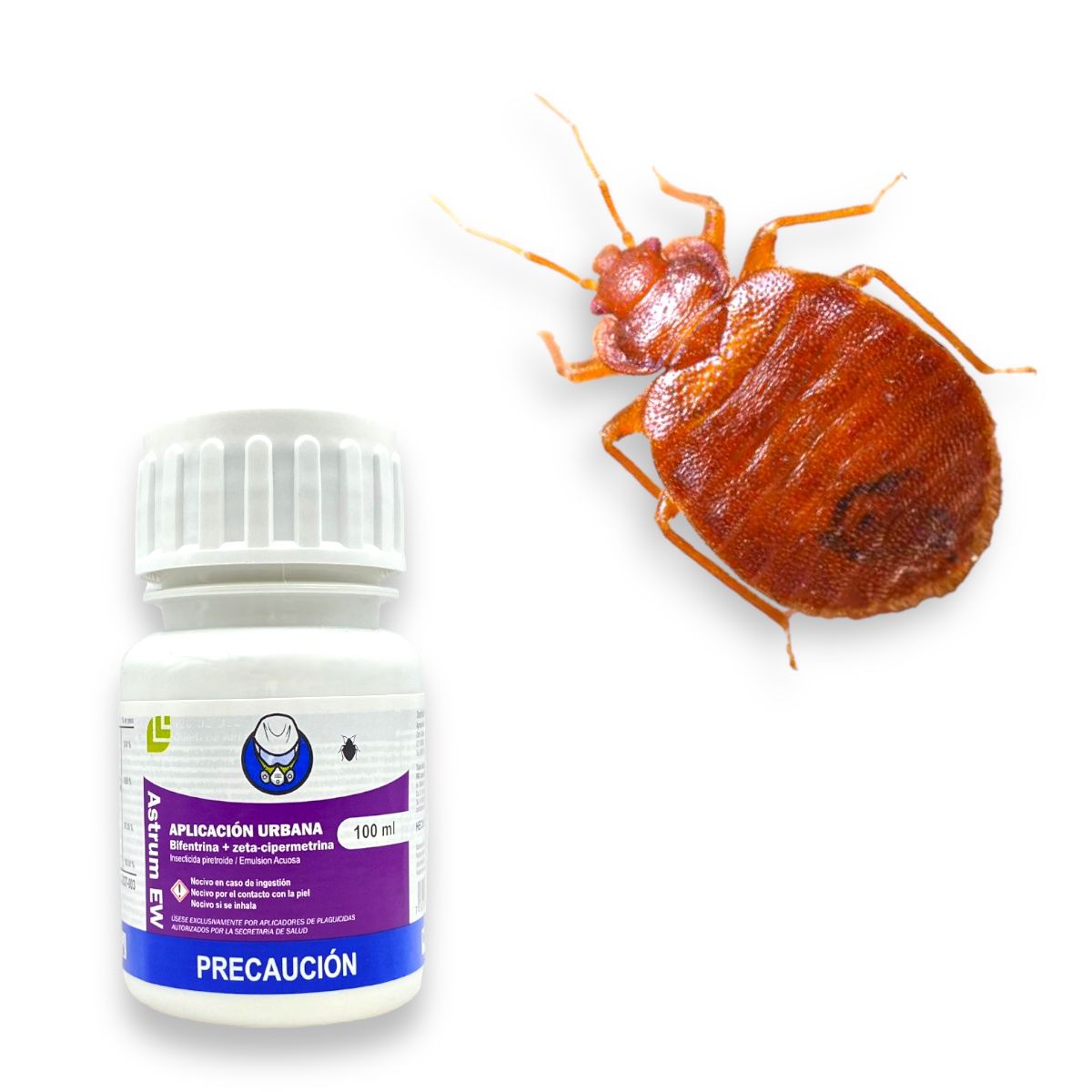 Mata Chinches Astrum Ew 100ml Bifentrina + Zeta Cipermetrina