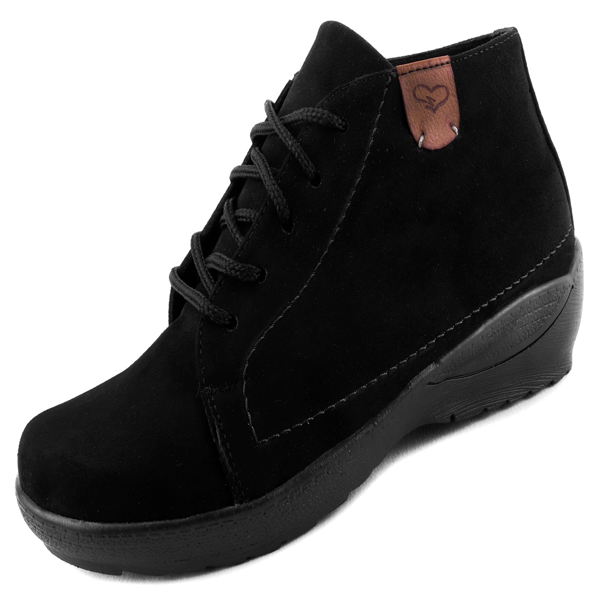 Botas Mujer Botín Dama Vestir Casual Cómodas Negras 2021-n.