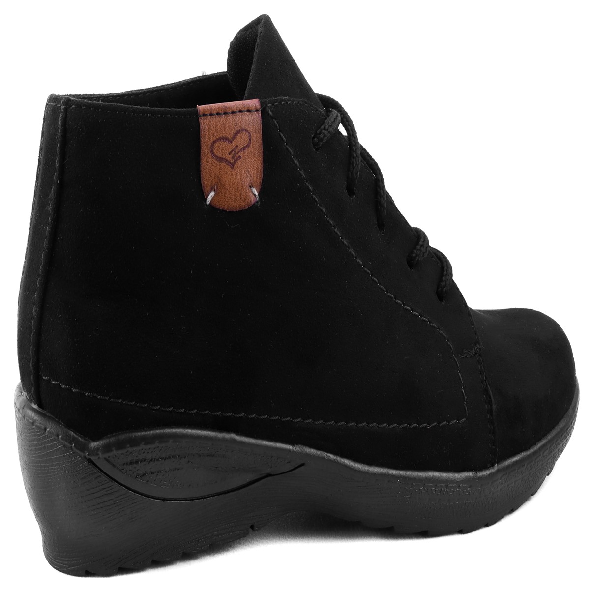 Botas Mujer Botín Dama Vestir Casual Cómodas Negras 2021-n.