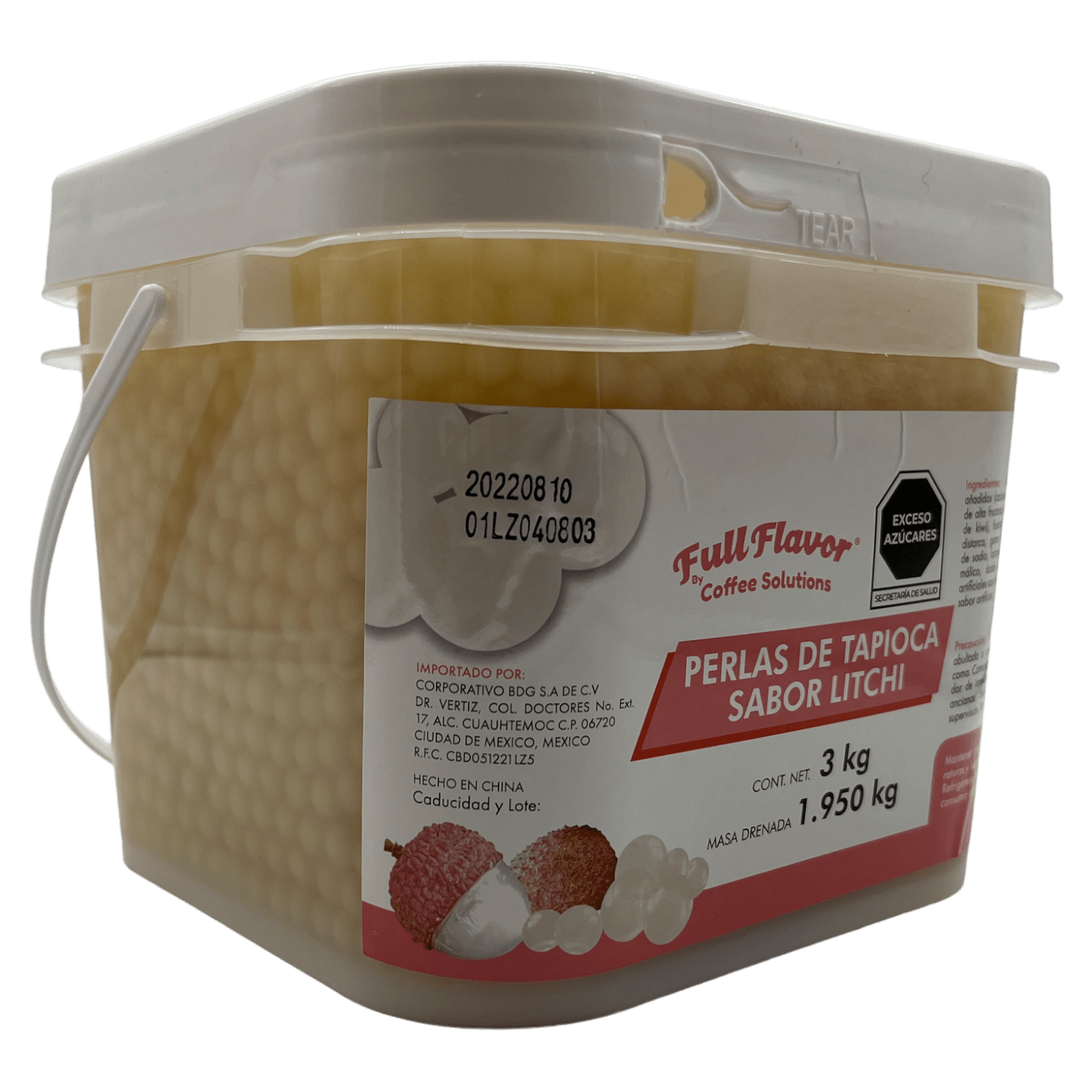 Popping Pearl /perlas Explosivas 3 Kg Soda Italiana Litchi