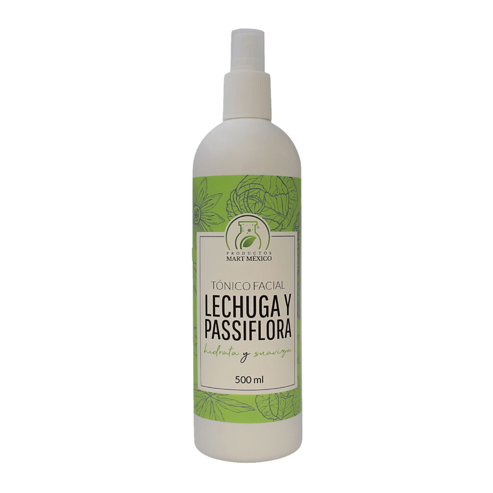 Tónico Facial Hidratante De Lechuga Con Passiflora 500ml