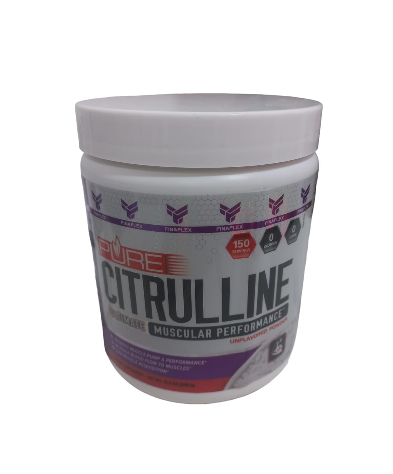 Citrulina finaflex 150 servicios, sin sabor.