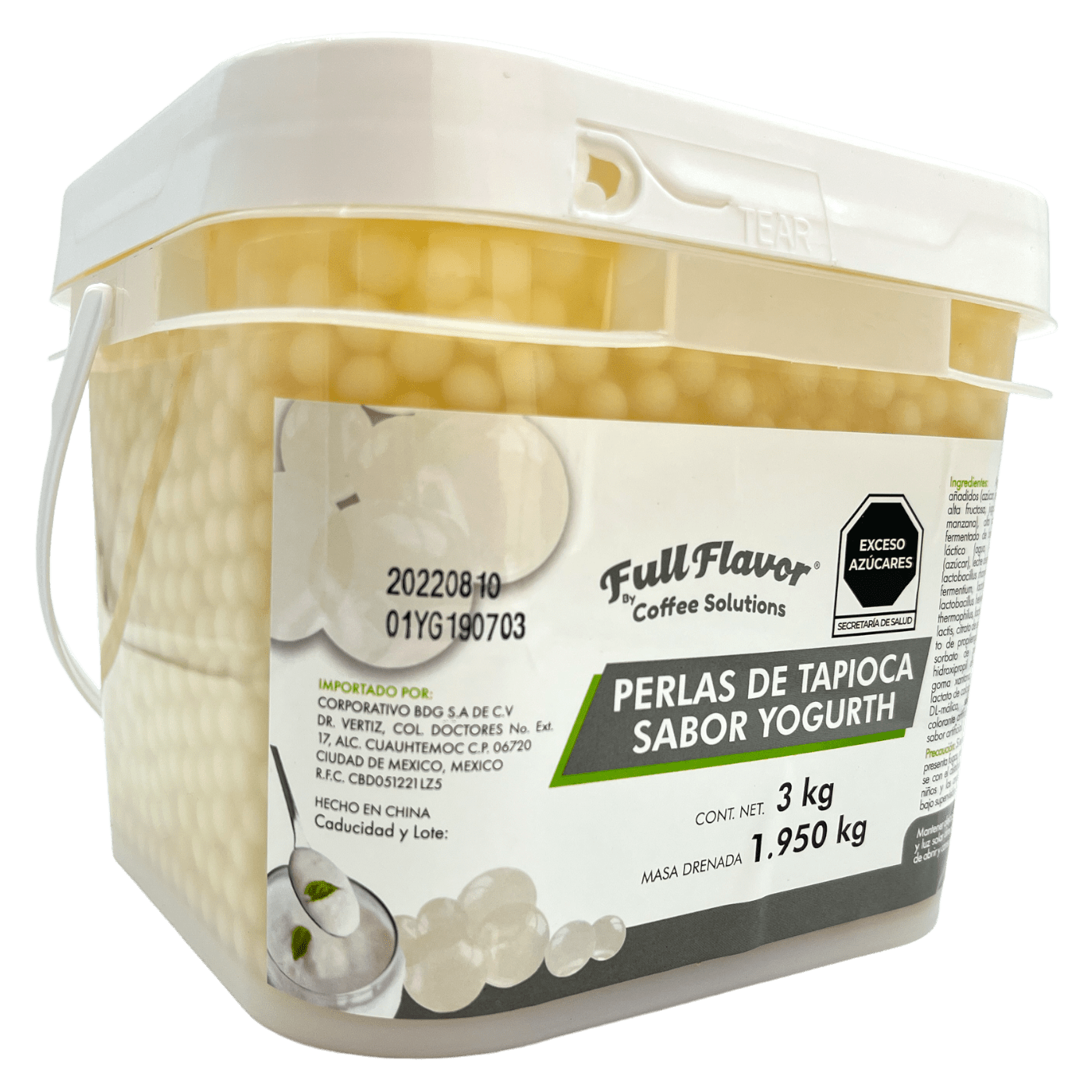 Popping Pearl /perlas Explosivas 3 Kg Soda Italiana Yogurth