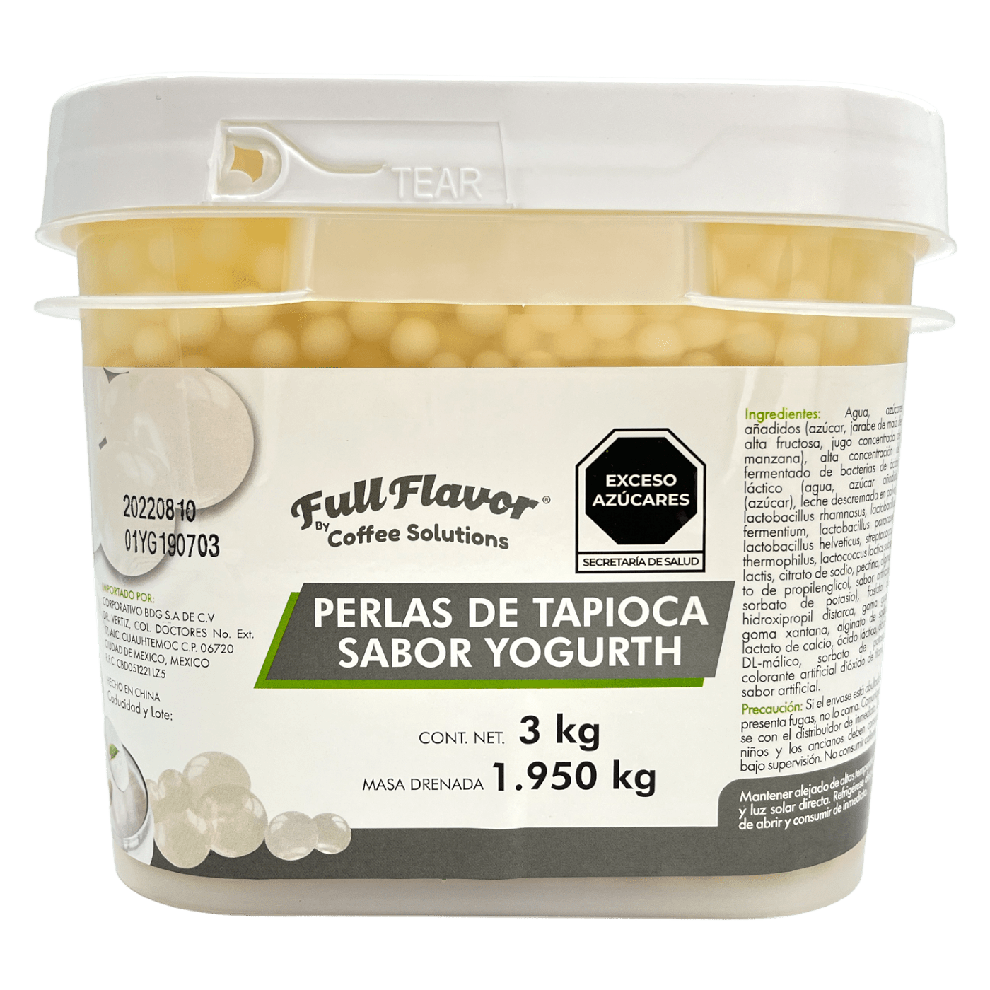 Popping Pearl /perlas Explosivas 3 Kg Soda Italiana Yogurth