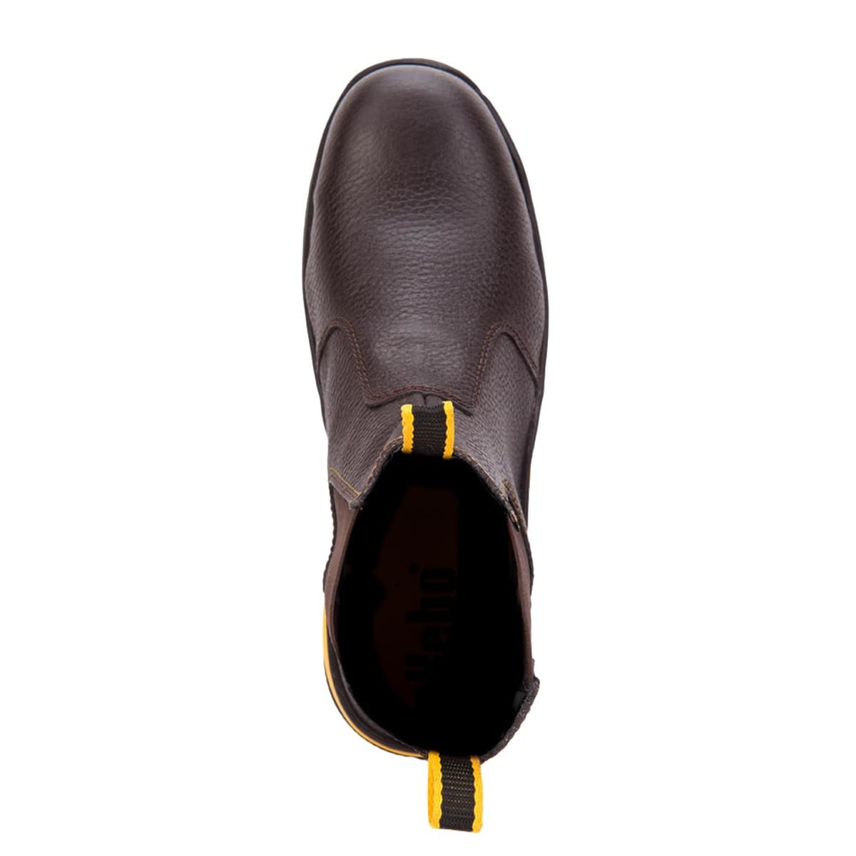 Botines industriales tipo Chelsea marca Kebo para hombre, color cognac, mod. 1104656