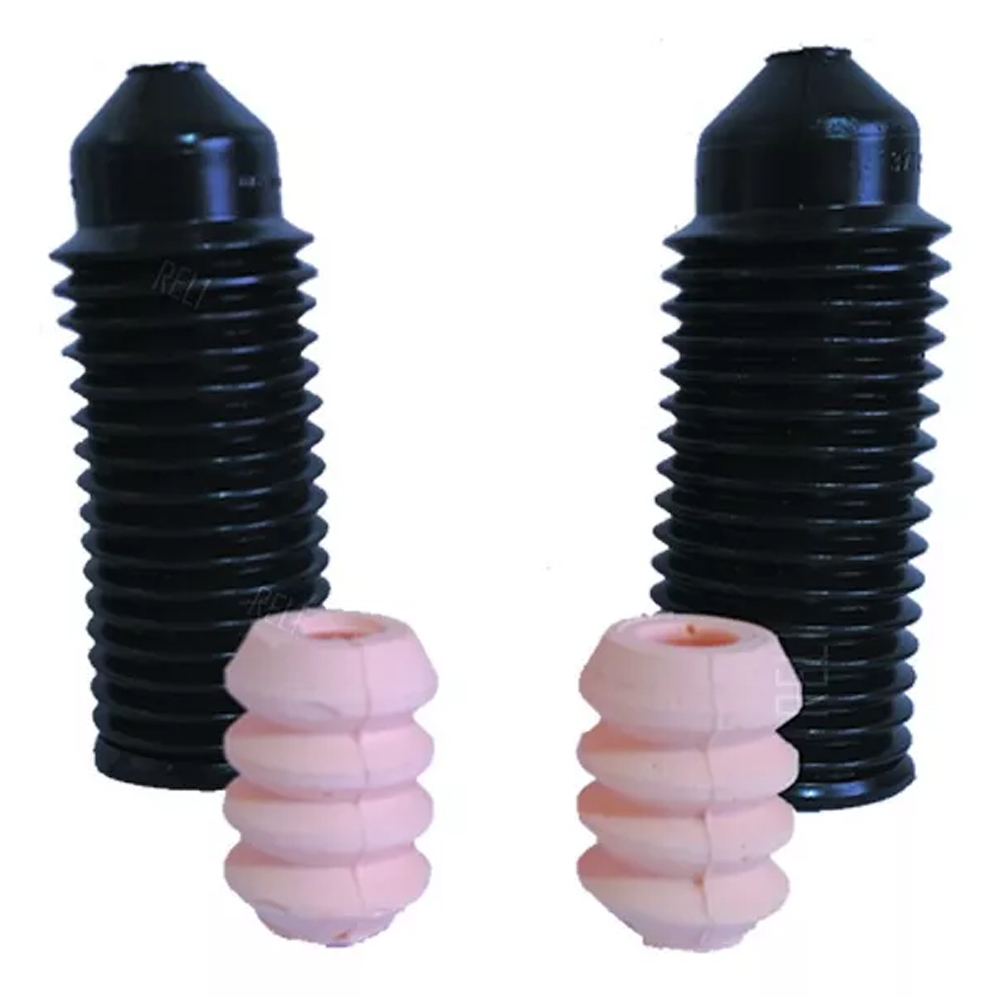 Kit Goma Rebote Amortiguador Para Vw Vento 1.6 Delanteros