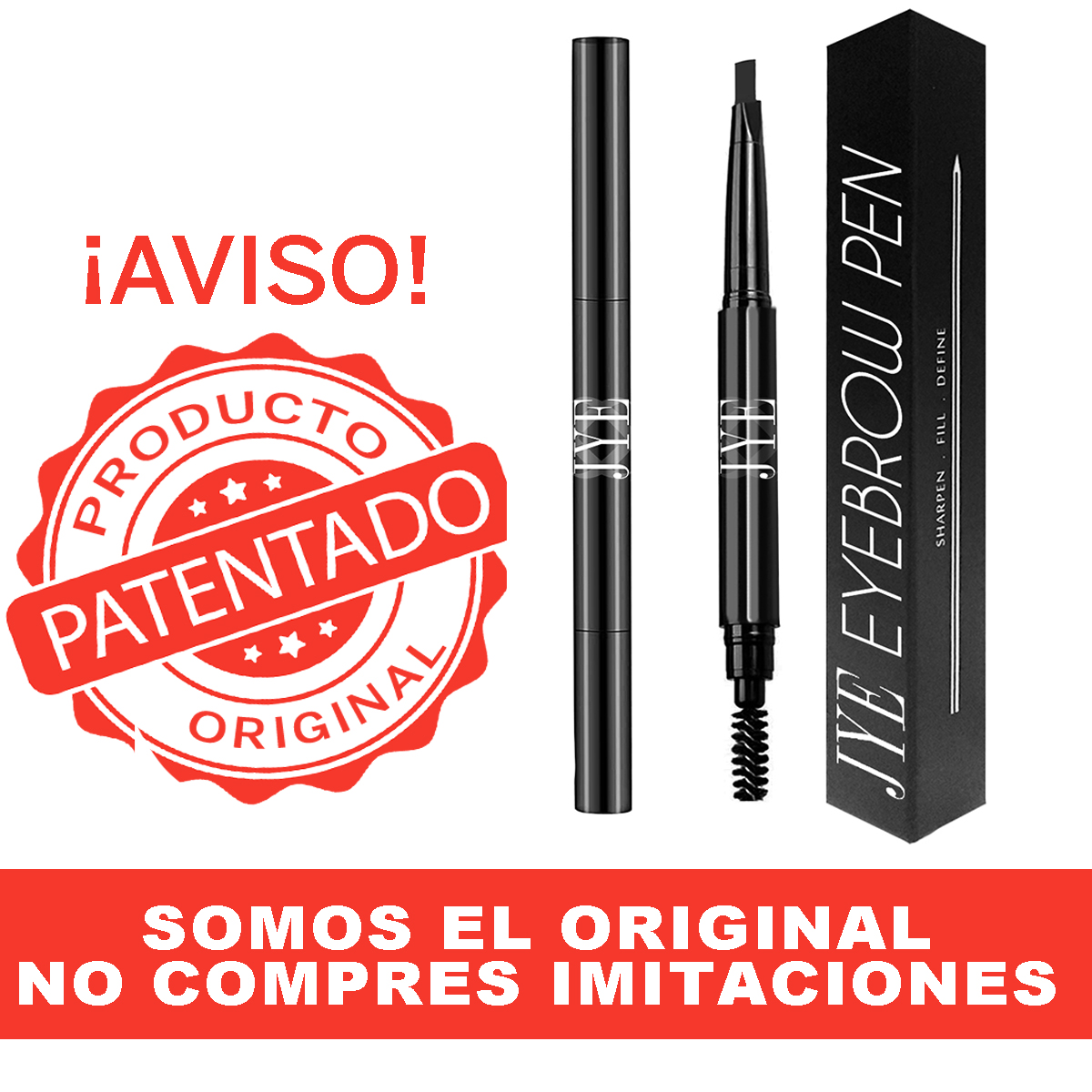 Pincel Para Barba,bigote Cejas Jye 