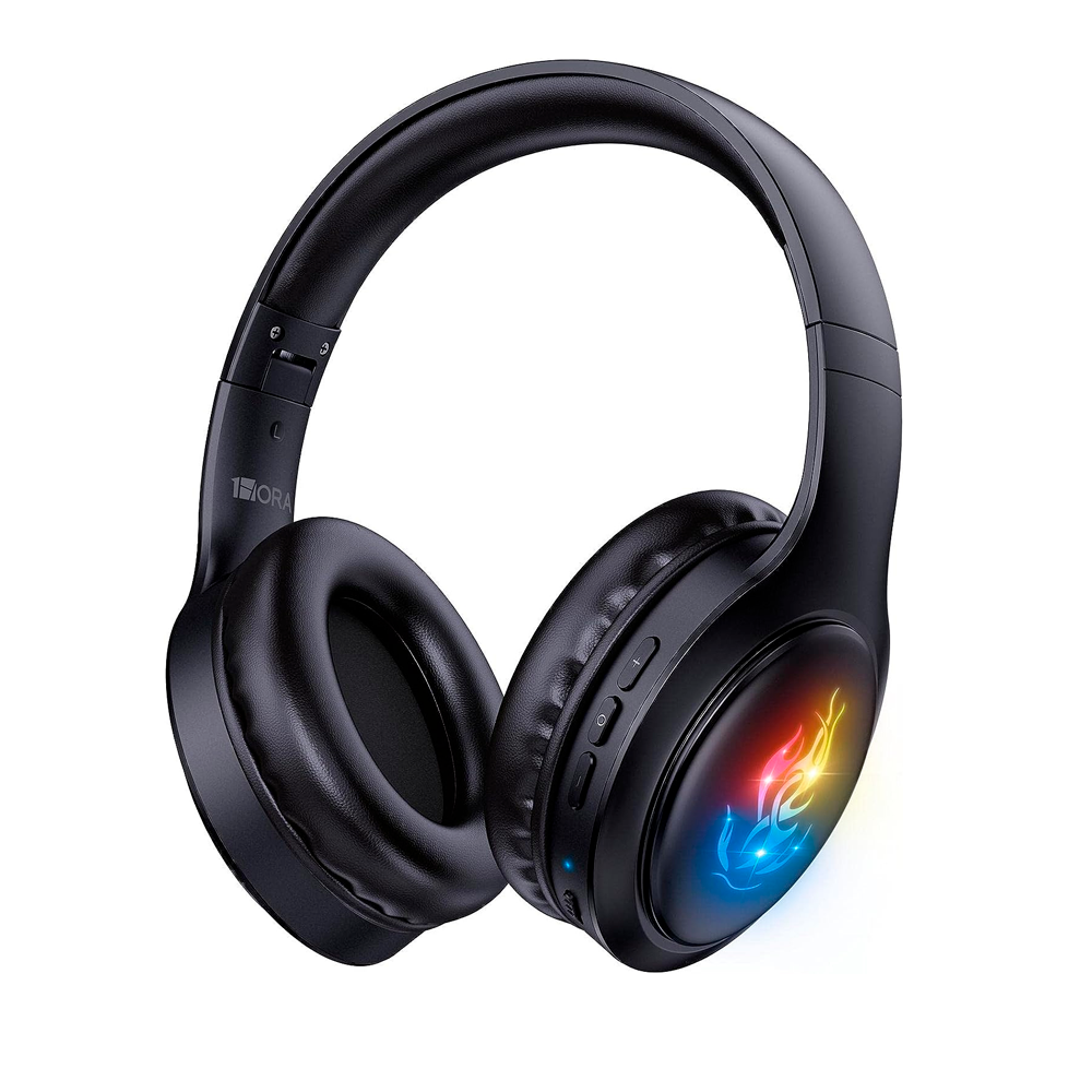 Audífonos Inalámbricos 1 Hora Aut202n Bluetooth 5.1 De Diadema.