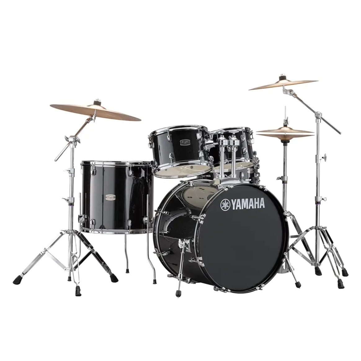 Yamaha Rydeen Rdp2f5blguset Batería Acústica y platillos