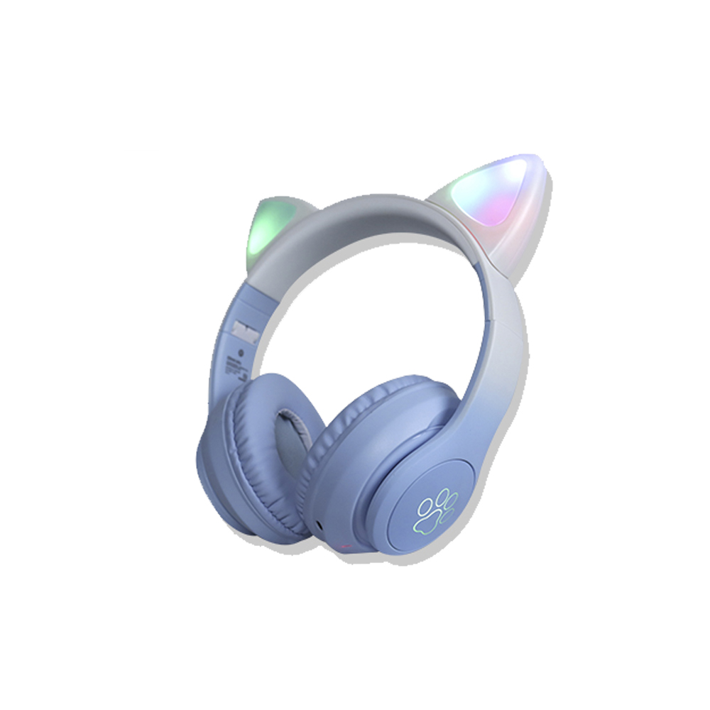 Audífonos Bluetooth Diadema de Gato Manos Libres
