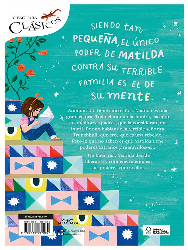 Matilda (edición ilustrada) Autor Pedro Barbadillo Gómez, Sarah Walsh, Roald Dahl