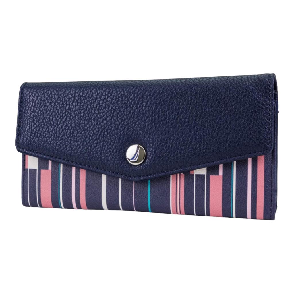 Nautica ® Cartera De Mujer Bloqueo Rfid Protección 20cm