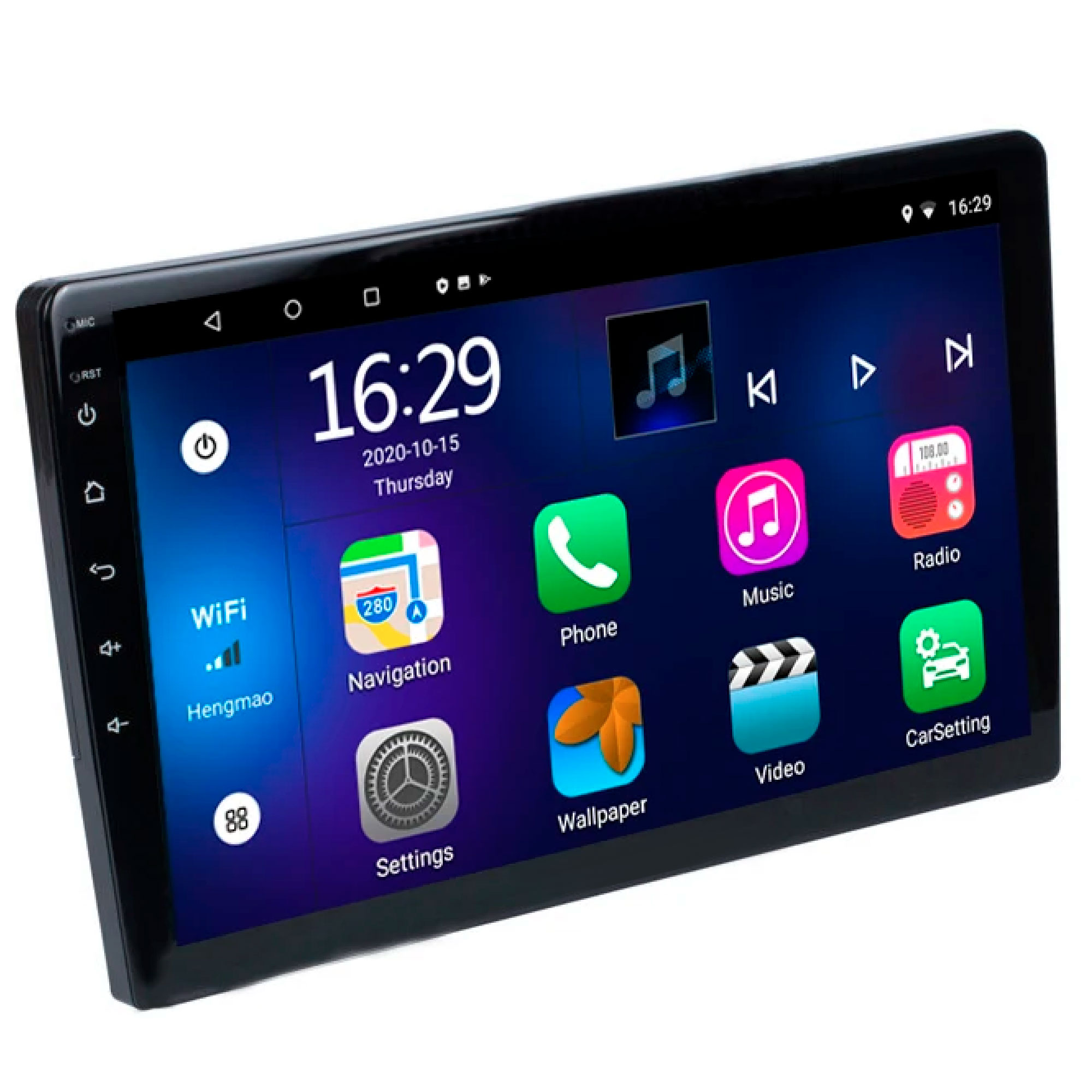 AUTOESTEREO VAK M709 2 DIN 9" ANDROID CARPLAY CAMARA GPS.