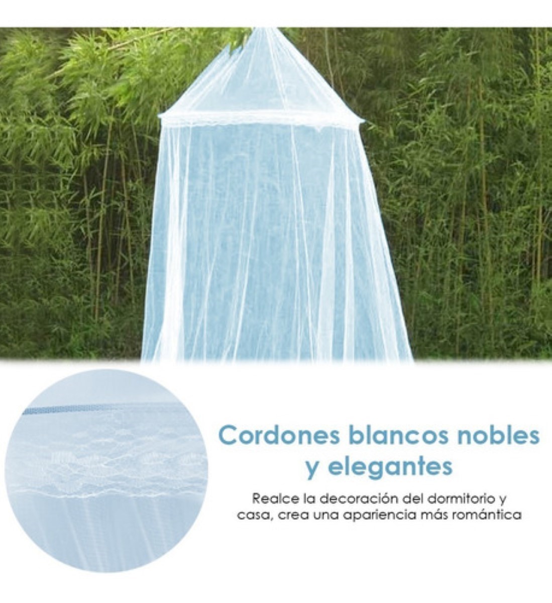 Mosquitera Cama, Mosquitera Cama Matrimonio,Universal Dome Malla de  mosquitera,Adecuado para Camas Individuales y Dobles - Decoración del  Dormitorio : : Bebé