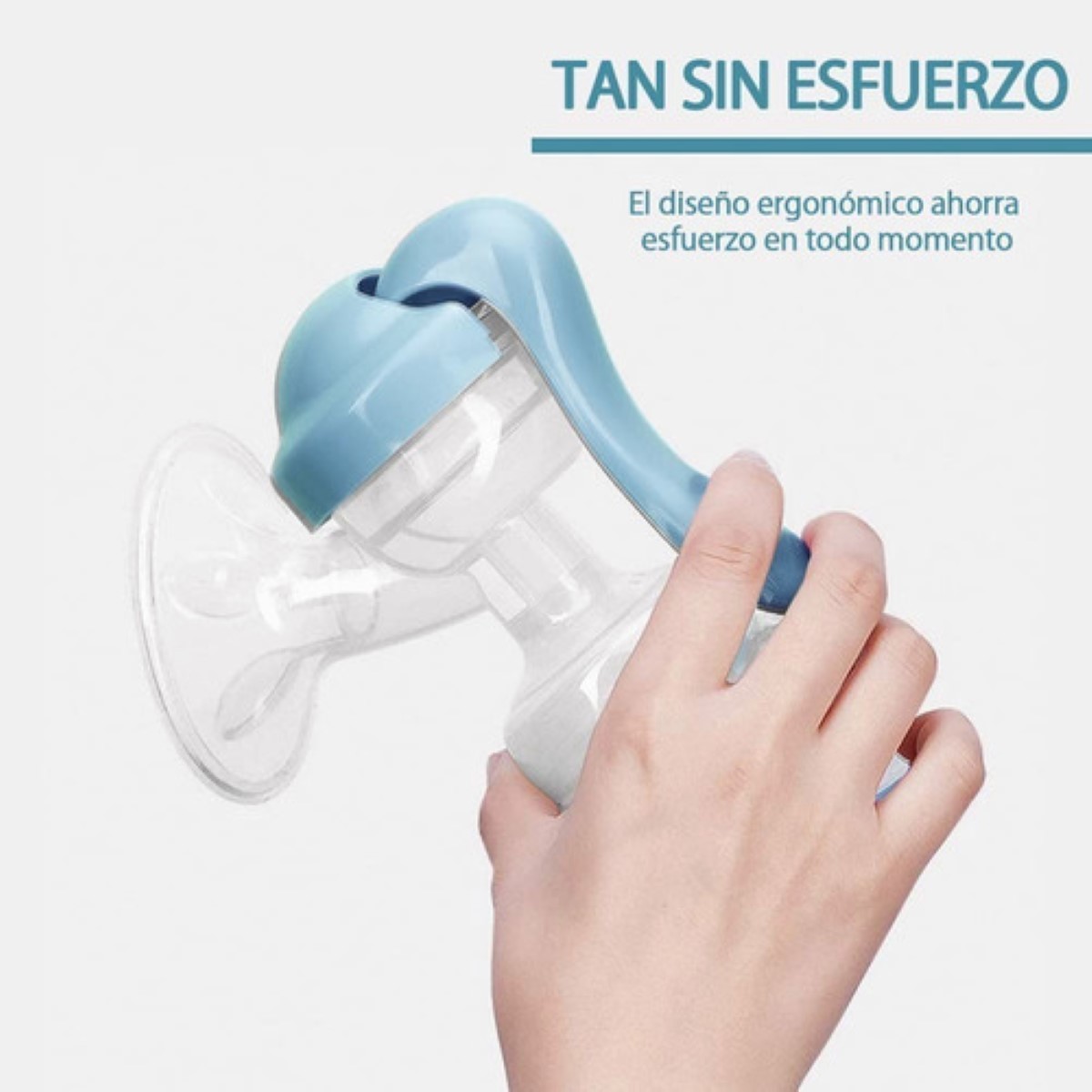 Extractor De Leche Materna Saca Leche Con 10 Bolsas Azul