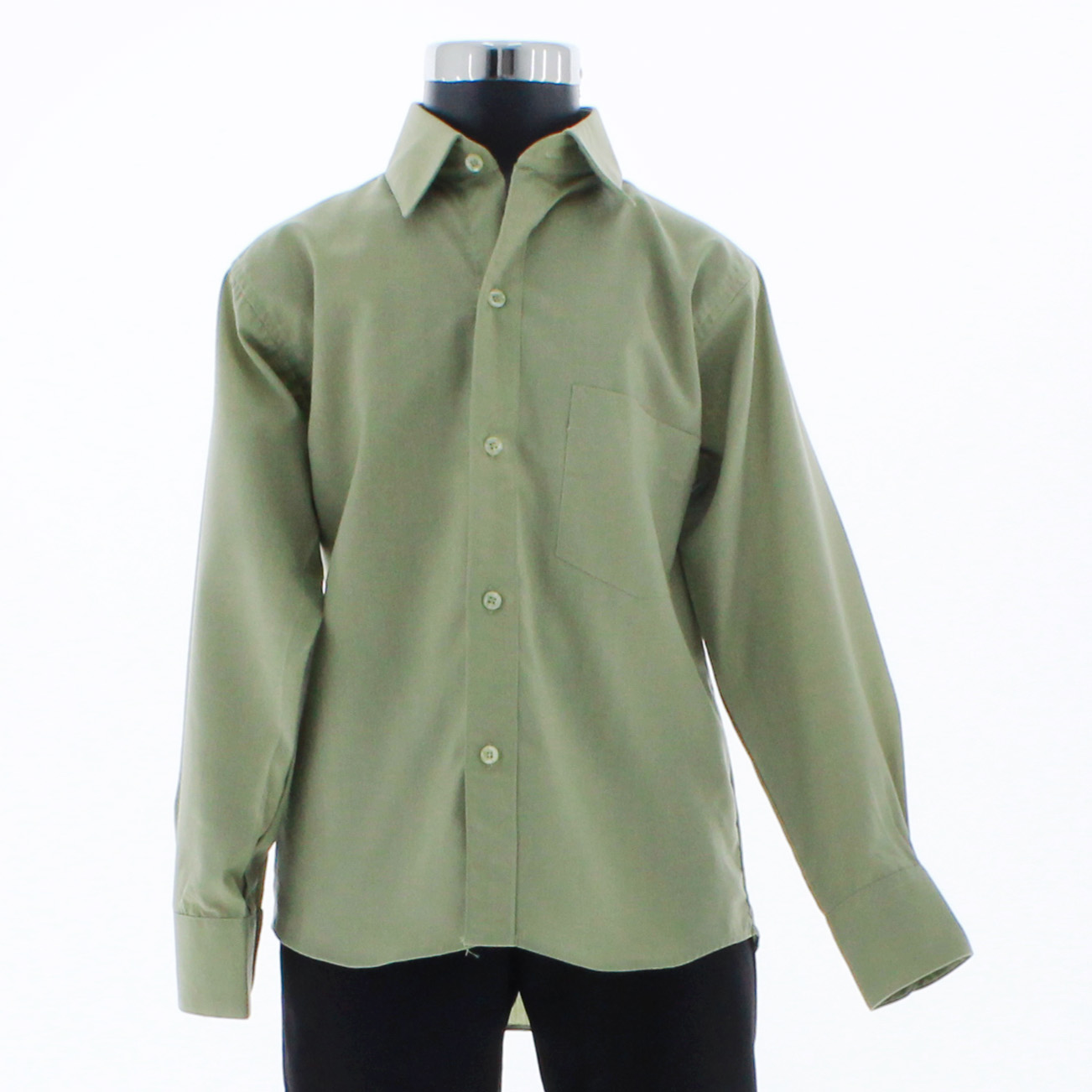 Fashion camisa color verde olivo