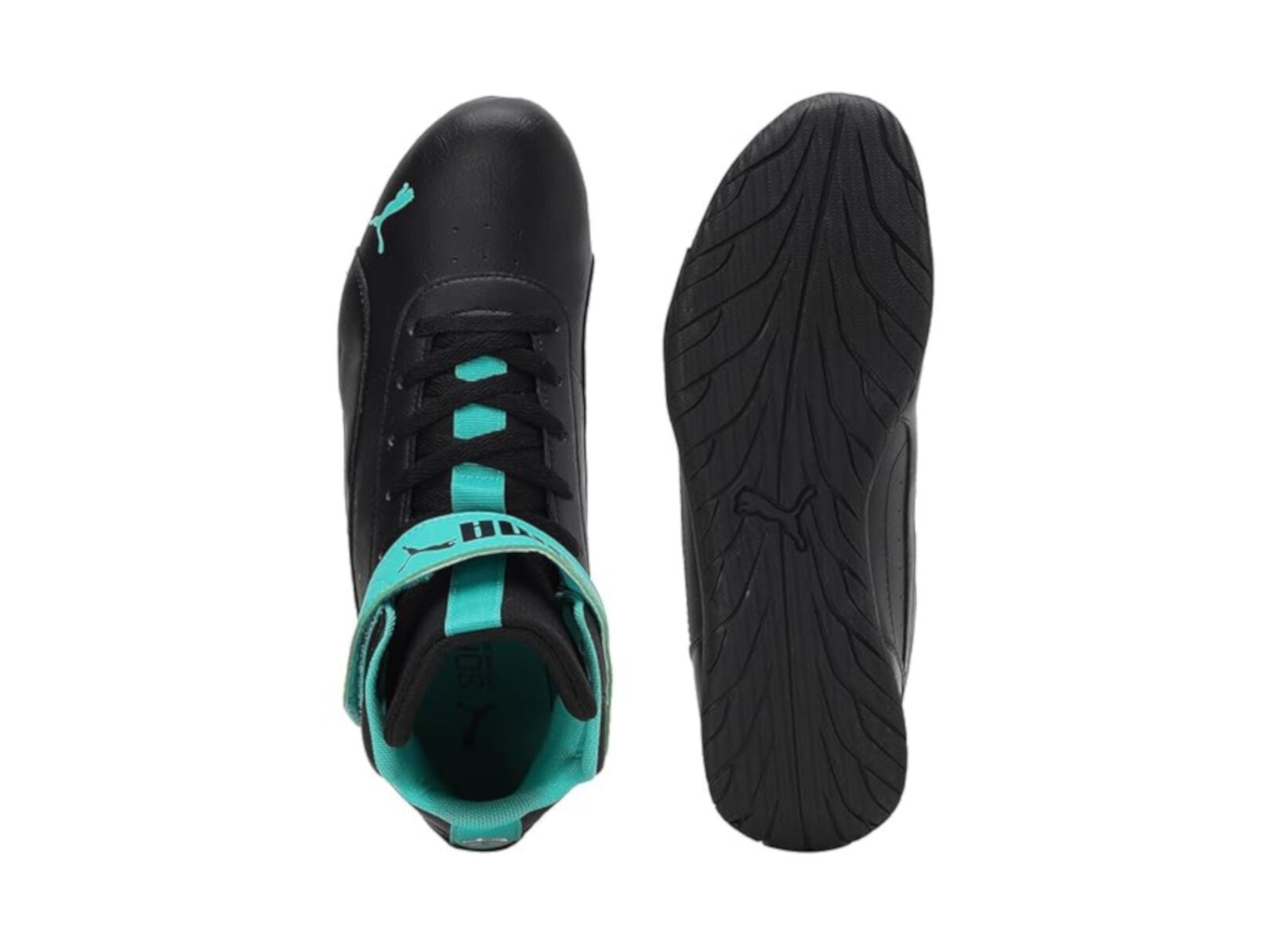 Tenis Puma Mercedes Mapf1 Neo Cat Mid Black Spectra Green