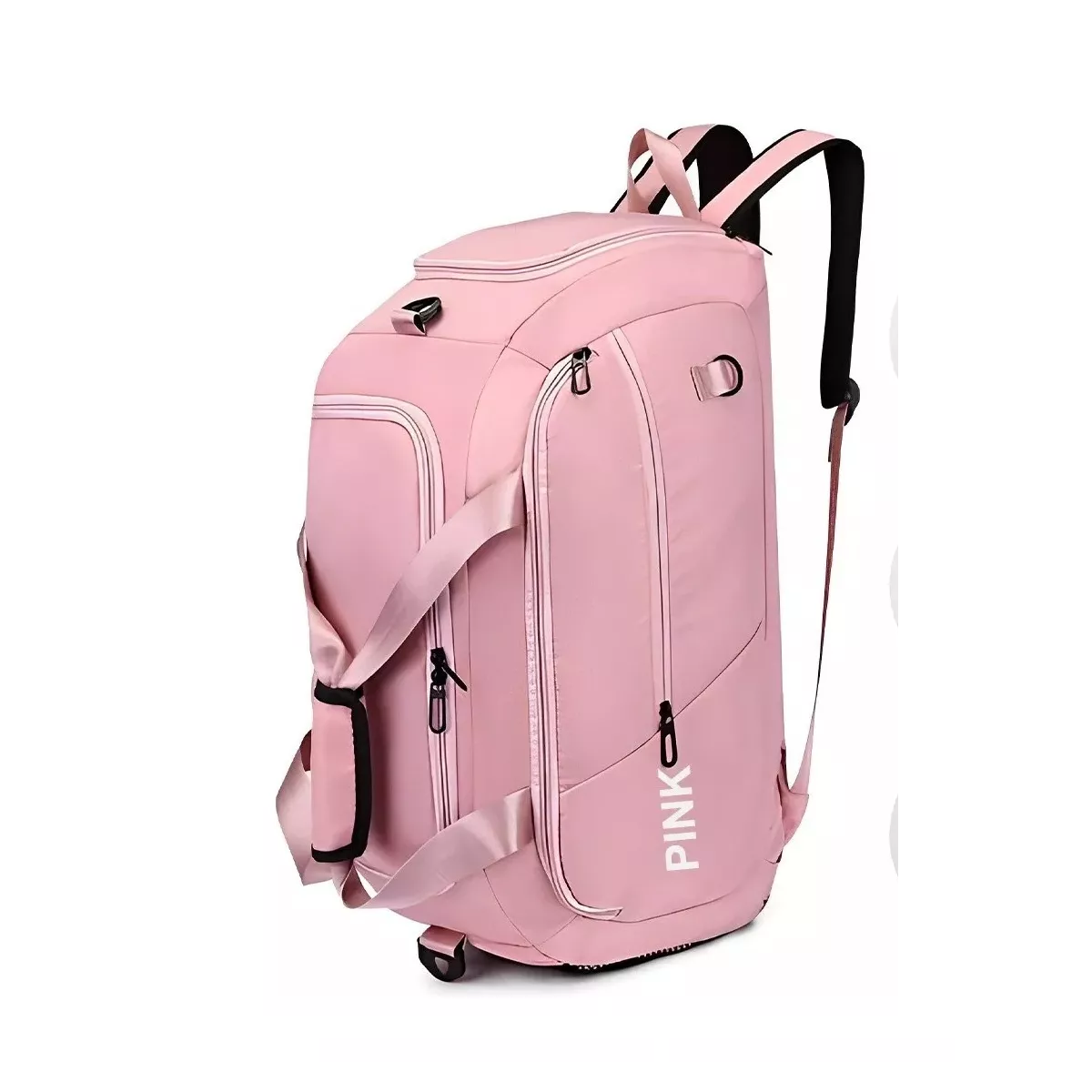 Bolsas de viaje para mujer, bolso de mano para fin de semana para mujer,  A-3-pink Con Neceser
