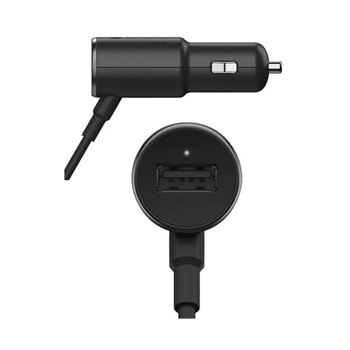 Cargador Auto MOTOROLA 36W Doble salida USB y Cable tipo C.