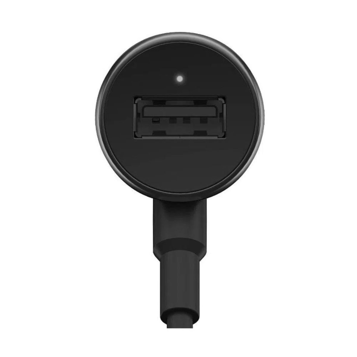 Cargador Auto MOTOROLA 36W Doble salida USB y Cable tipo C.