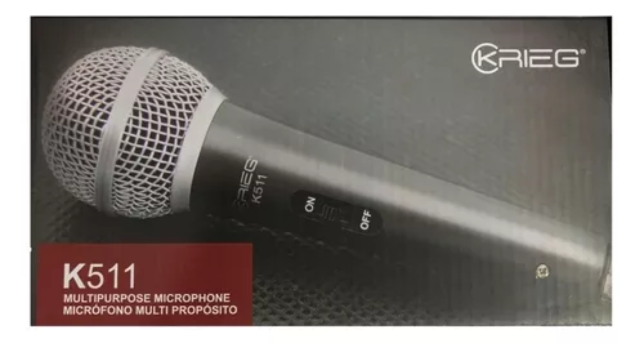 Krieg K511 Micrófono Cardioide Multriproposito Envio Gratis