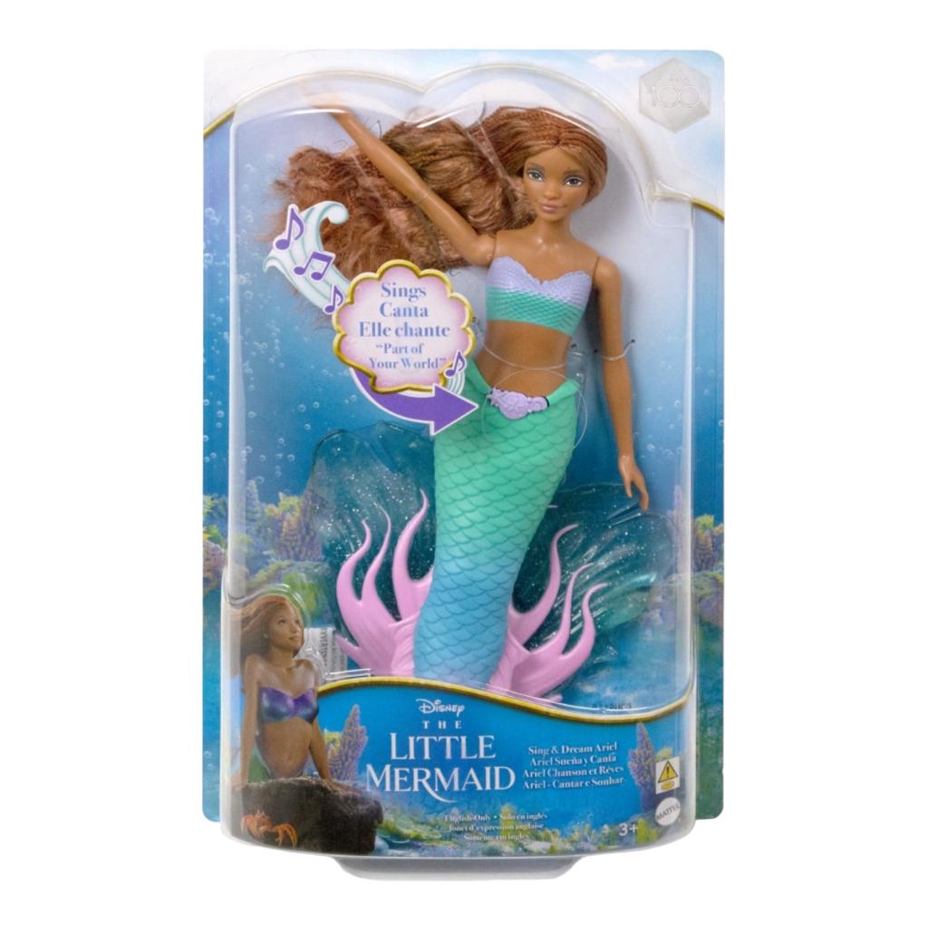 Disney La Sirenita Muñeca Ariel Sueña Y Canta