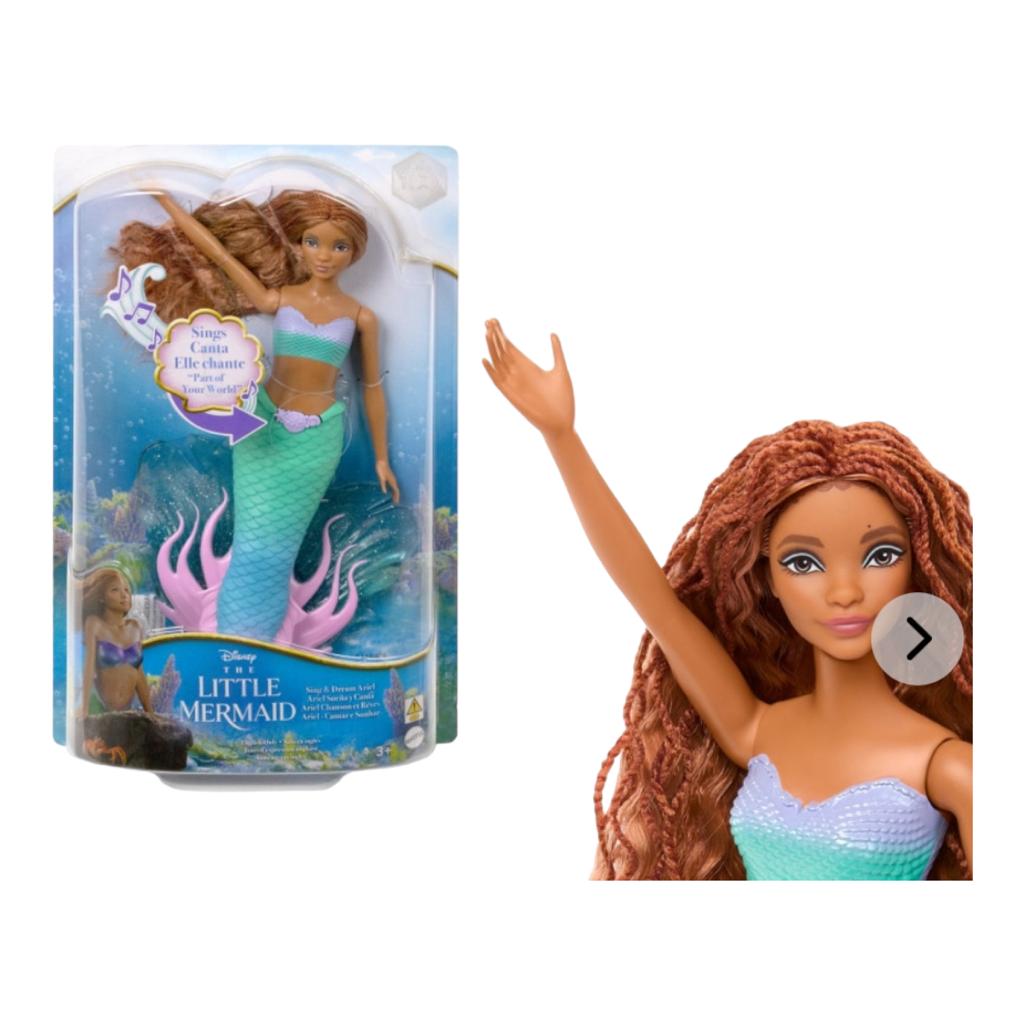 Disney La Sirenita Muñeca Ariel Sueña Y Canta