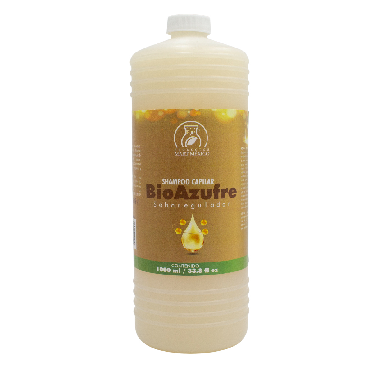 Shampoo Capilar Bio Azufre Sebo Regulador 1 litro