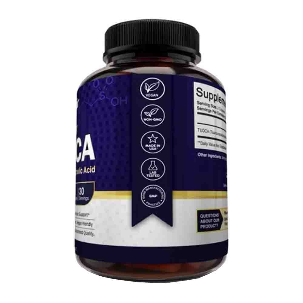 Pure Tudca 1000mg Nutriflair 60 capsulas Apoyo Toxididad Hepatico 