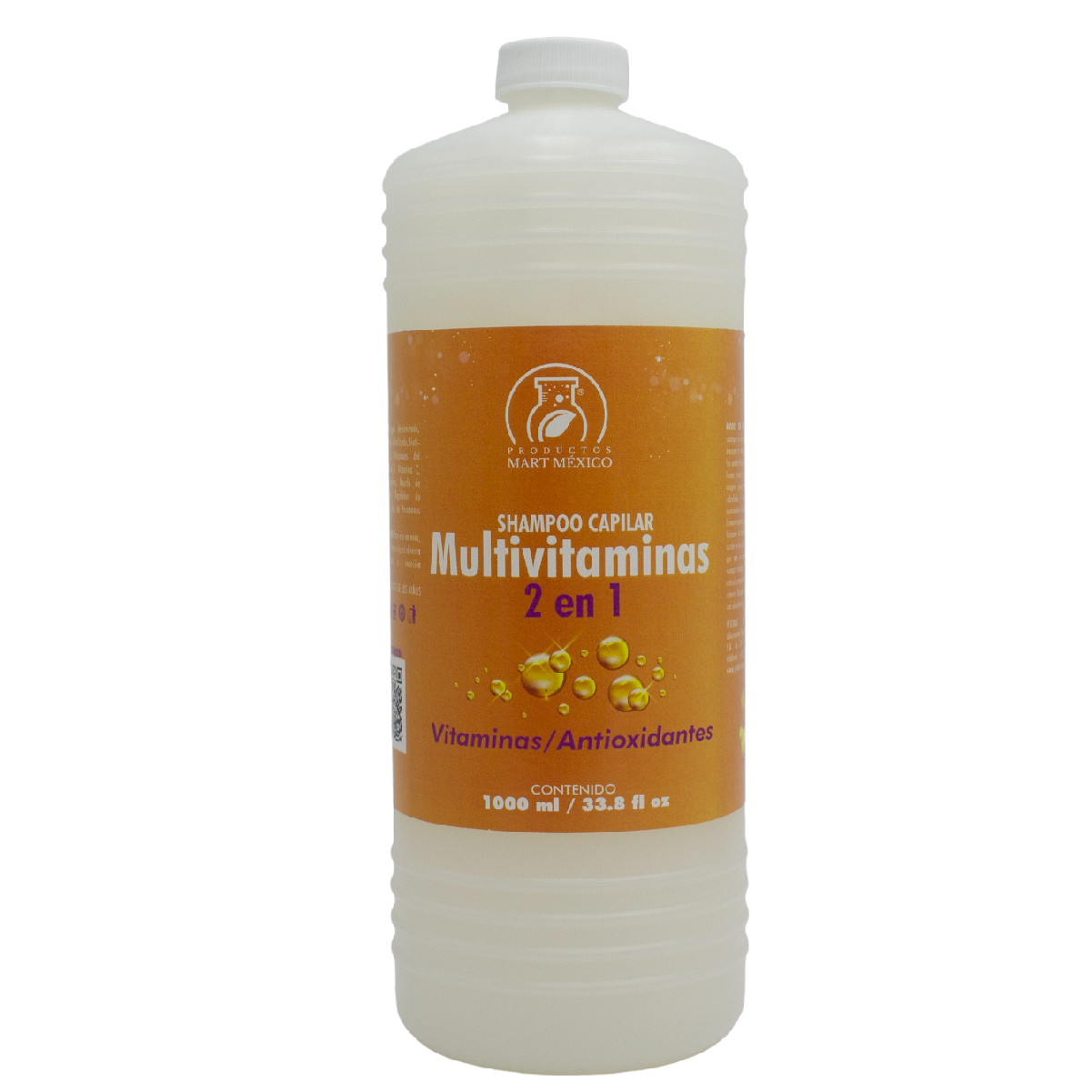 Shampoo Capilar Multivitaminas 2 en 1 (1 litro)