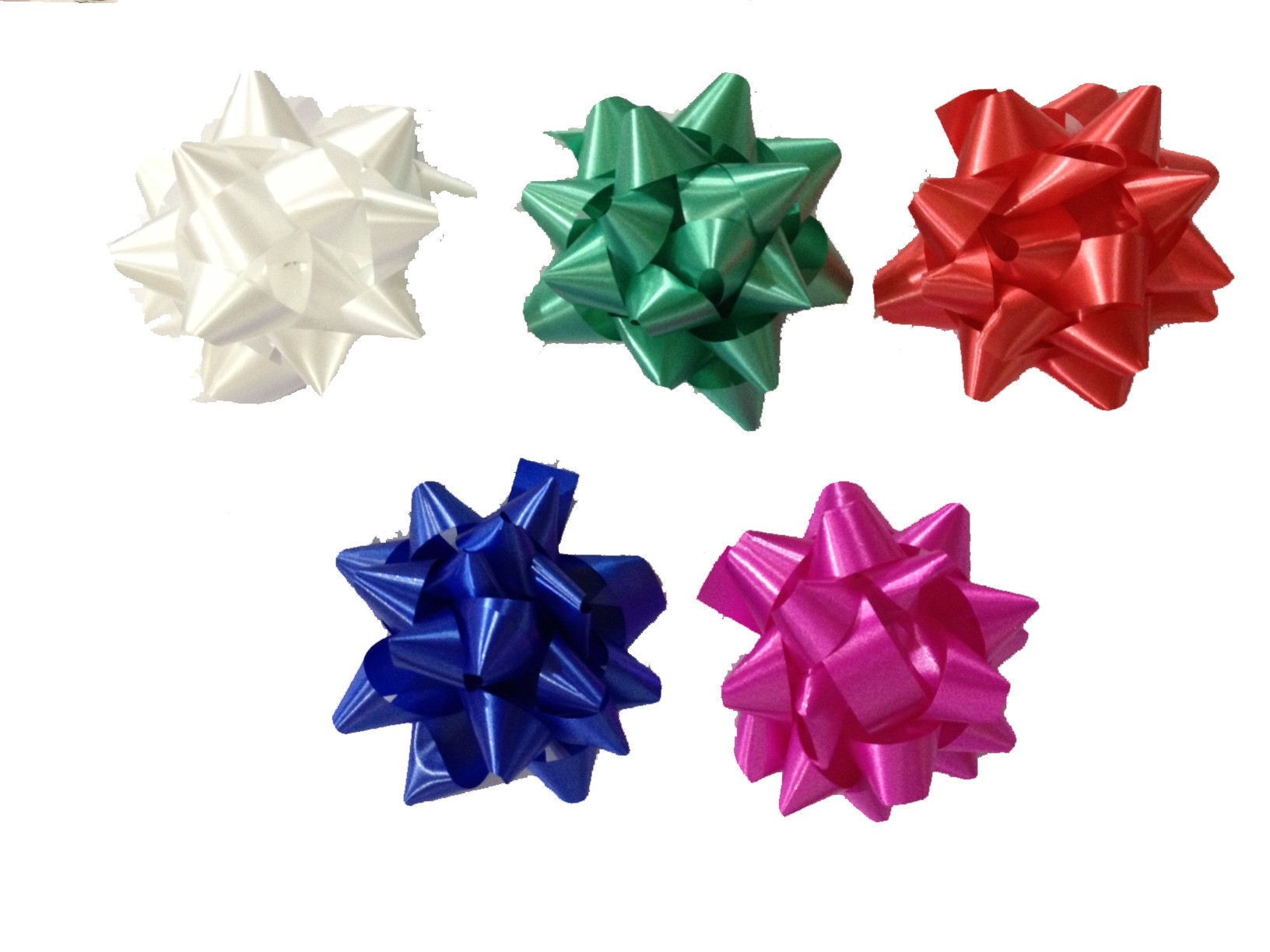 Mini Moños Para Regalo Colores Nacarados 1 Caja C/100