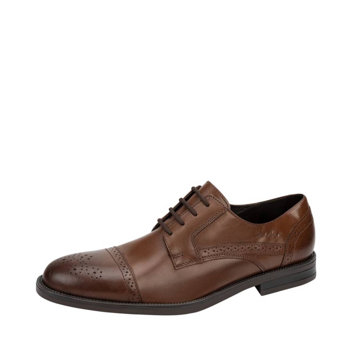Zapatos casuales de hombre color cognac, marca Michel Domit, mod. 1091366