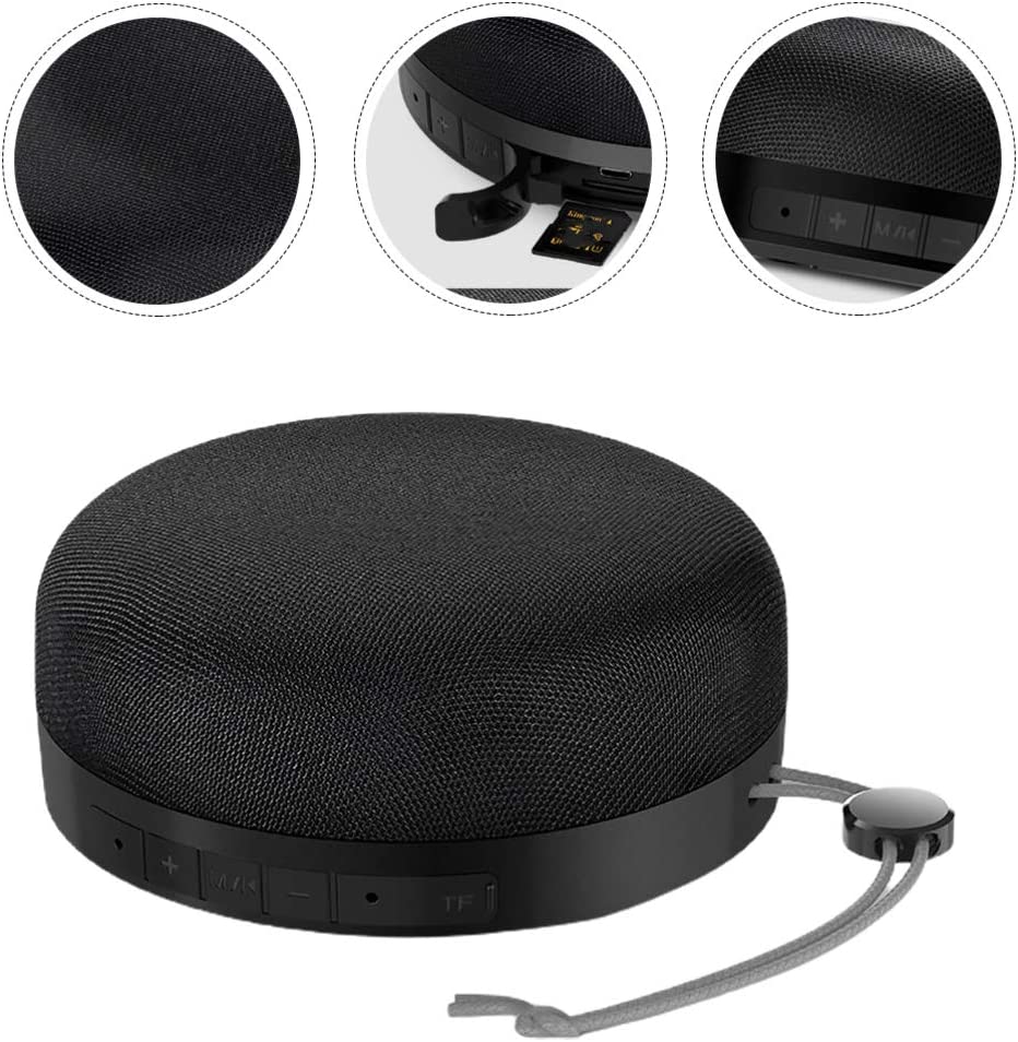 Bocina Altavoz Portátil Bluetooth Subwoofer D60 HiFi Sonido Envolvente 360 COLOR NEGRO