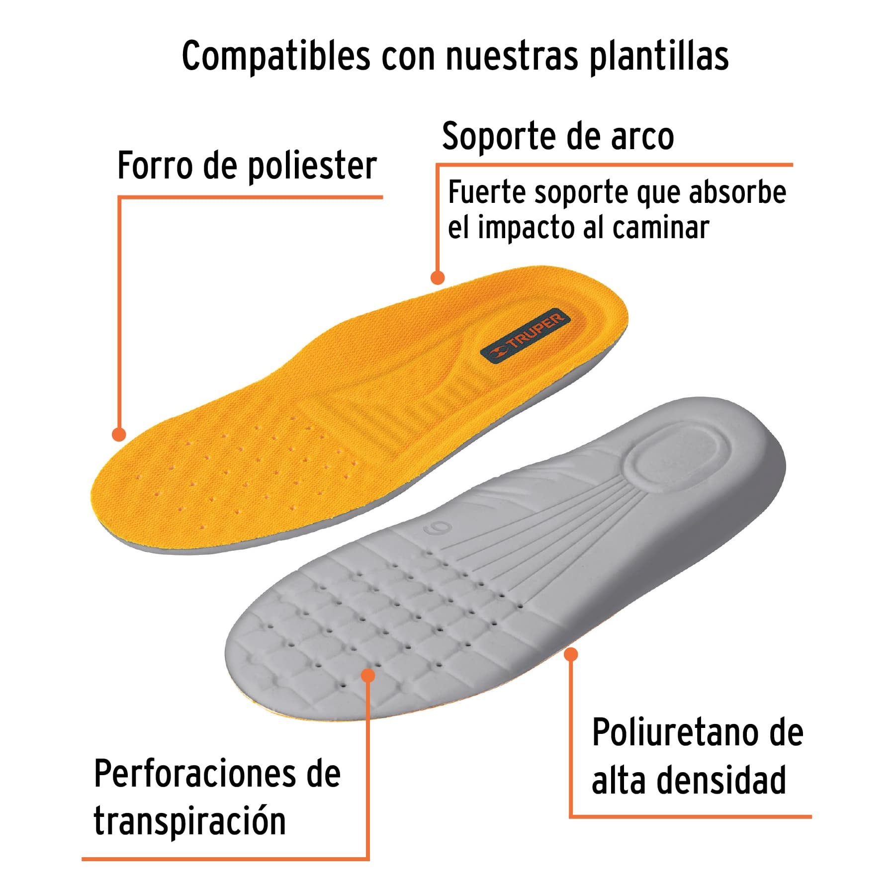 BOTA DE SEGURIDAD NEGRA, #25 DIELÉCTRICA ANTIFATIGA, TRUPER 15479