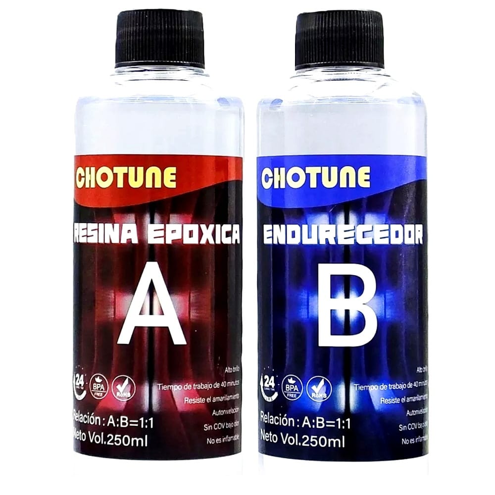 Kit De Resina Epoxy Para Artesanías Y Bricolaje 16onzas 1:1
