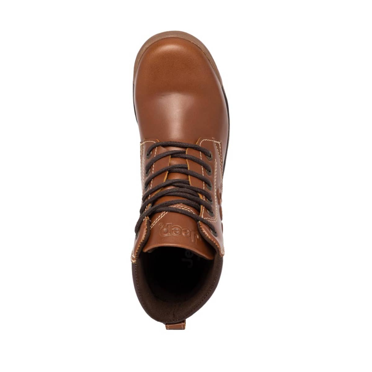 Botines Jeep color miel de montaña y senderimos para hombre, mod. 1091518