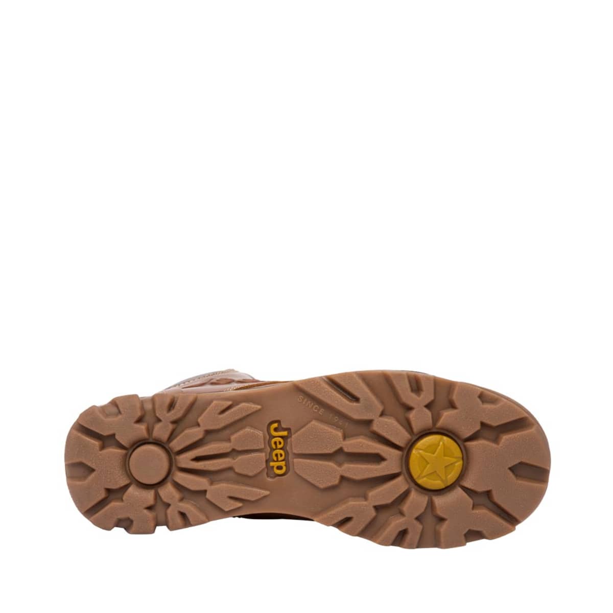 Botines Jeep color miel de montaña y senderimos para hombre, mod. 1091518