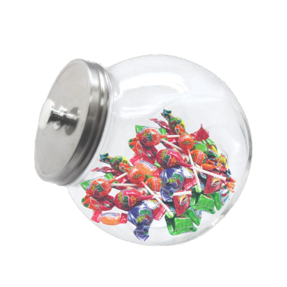 Recipiente dulcero de vidrio con tapa 2.2 L 