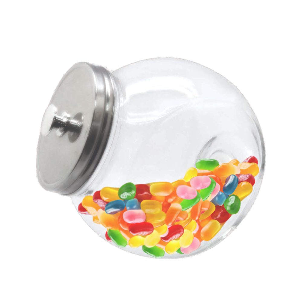 Recipiente dulcero de vidrio con tapa 2.2 L 