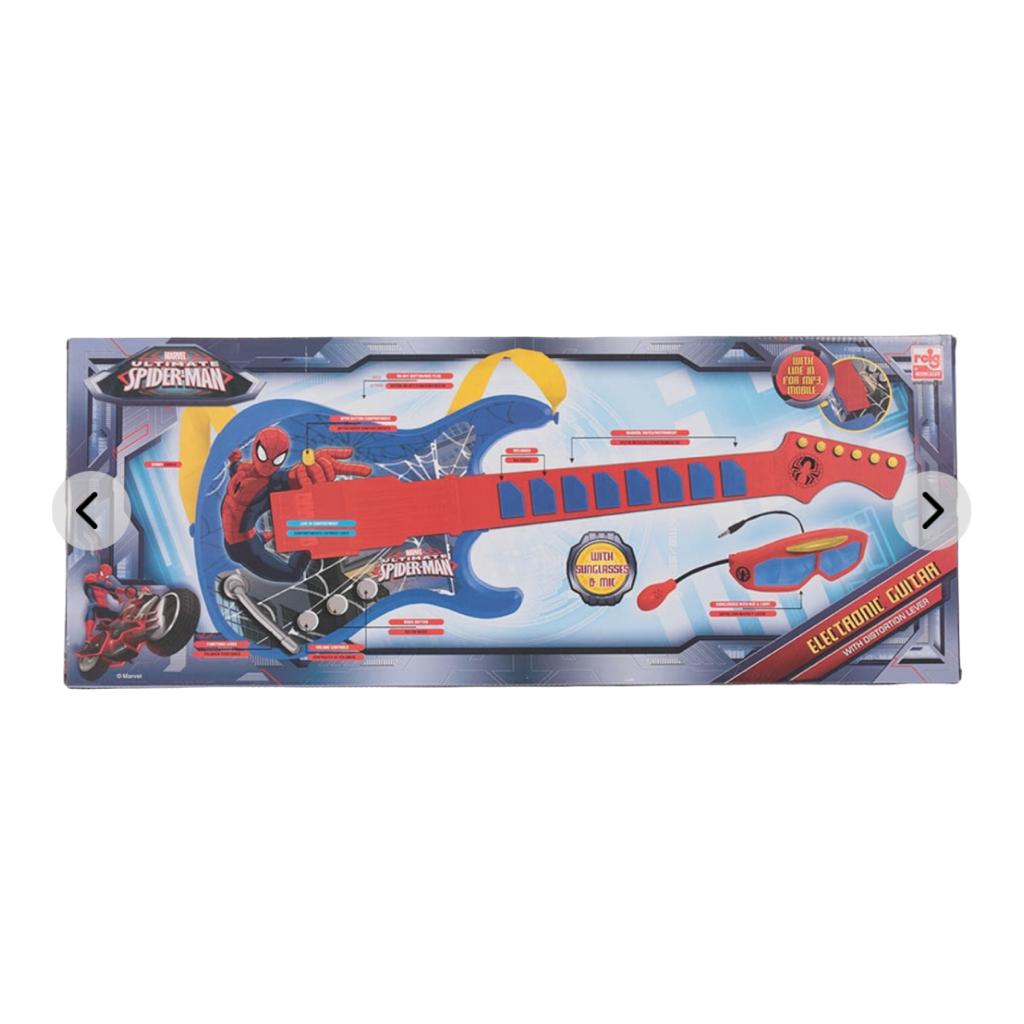 Guitarra Electronica Juguete Spiderman Reig Musicales