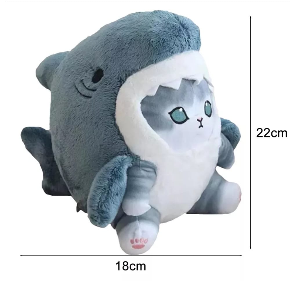 Gato Gatito Michi De Peluche Kawaii Con Disfraz Diseños 22cm