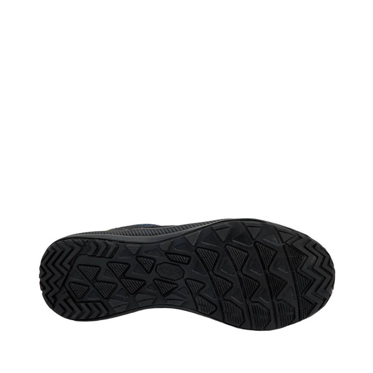 Zapatos industriales Caribu con casco de seguridad, color azul marino, mod. 1093101