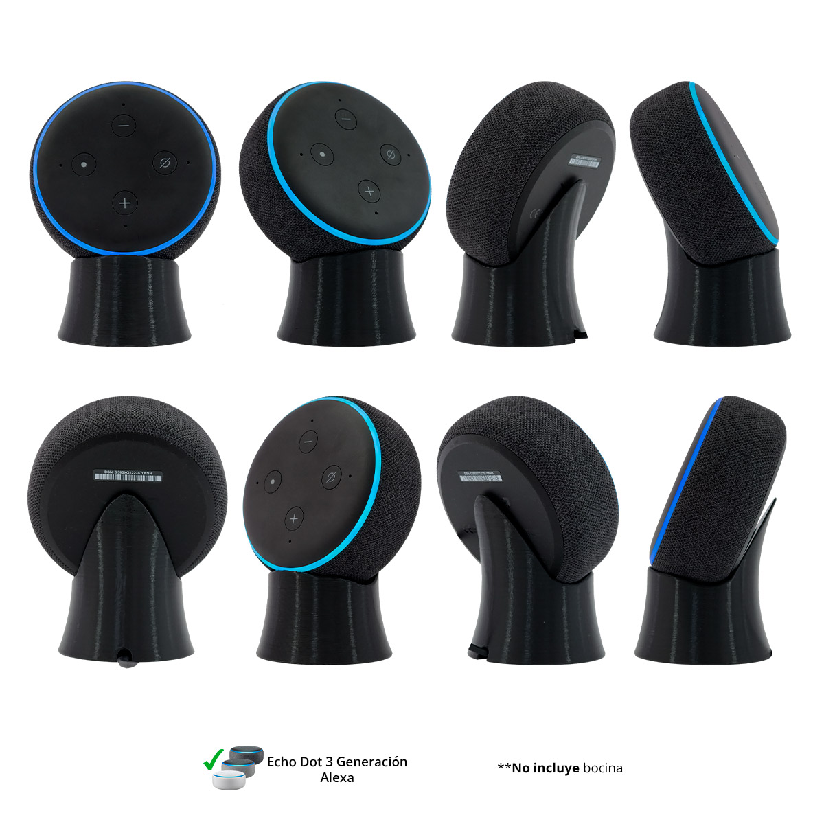 Base Para Alexa Echo Dot 3g Pedestal Impremli