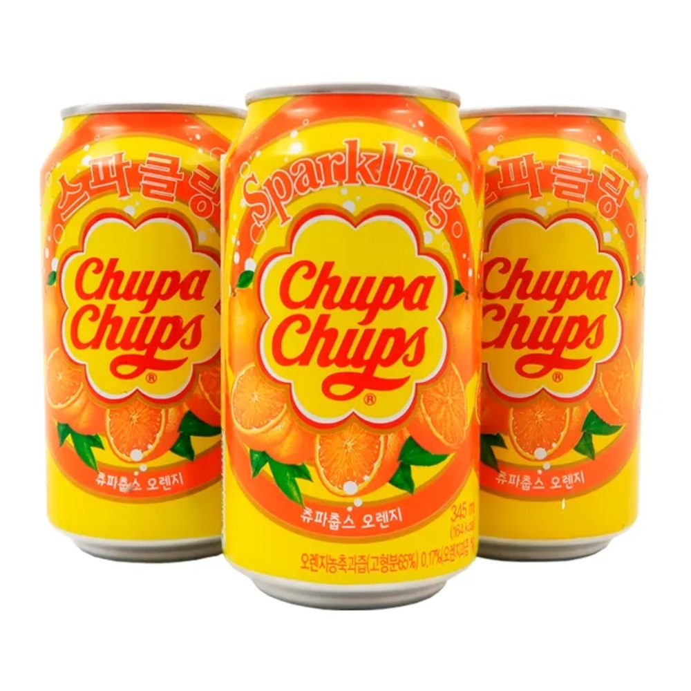Refresco Coreano Chupa Chups Naranja 6pack