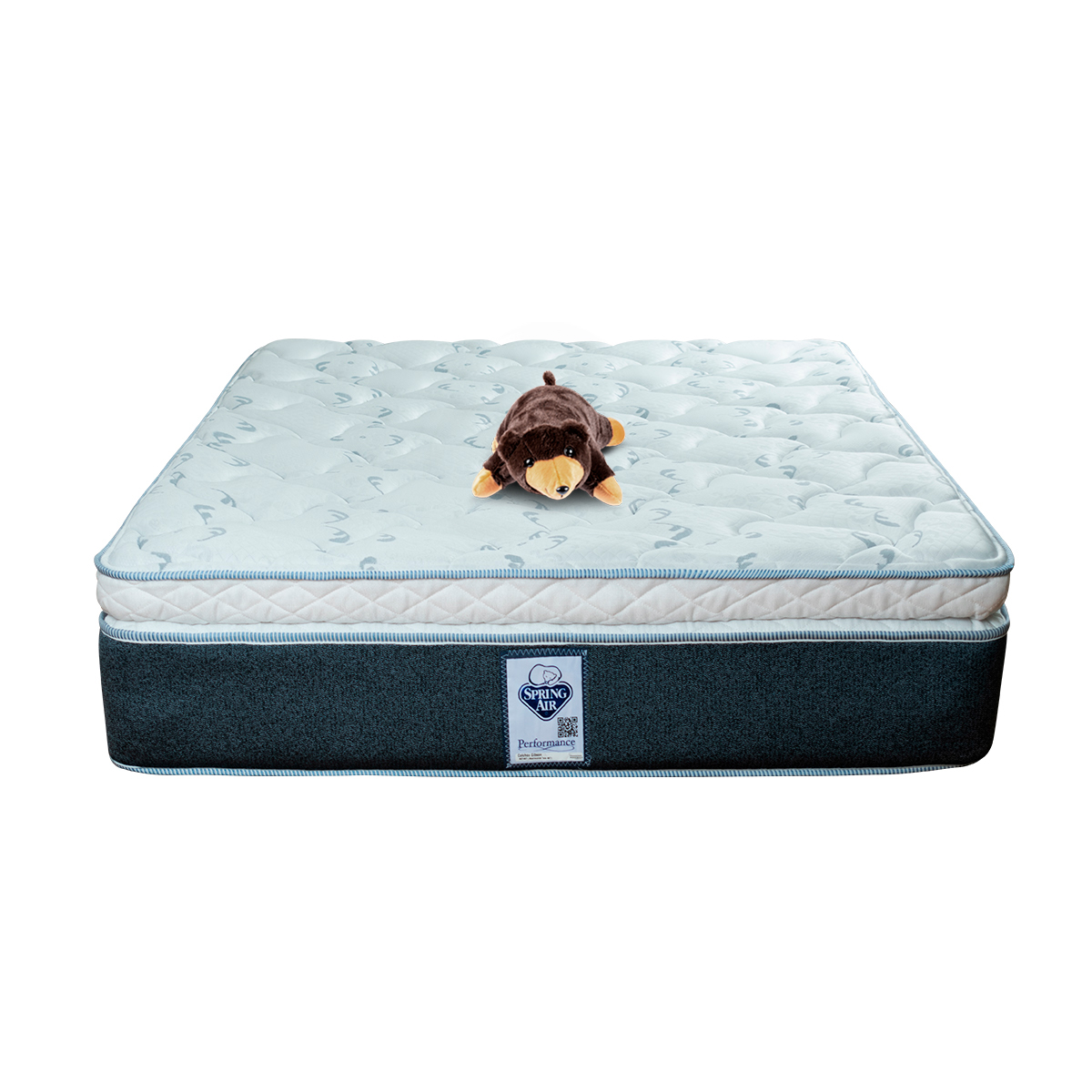 Colchón Matrimonial Spring Air Gibson + Almohada Osito