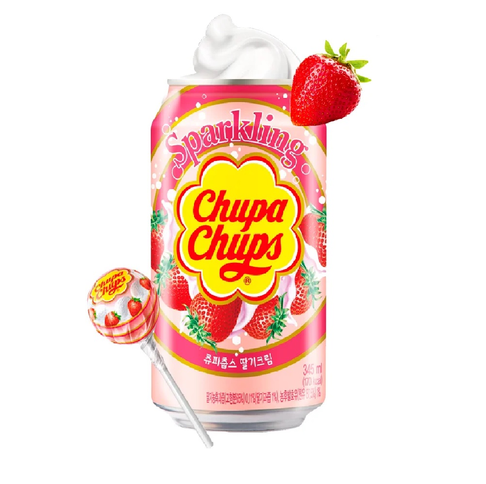 Refresco Coreano Chupa Chups Fresa 6 Pack