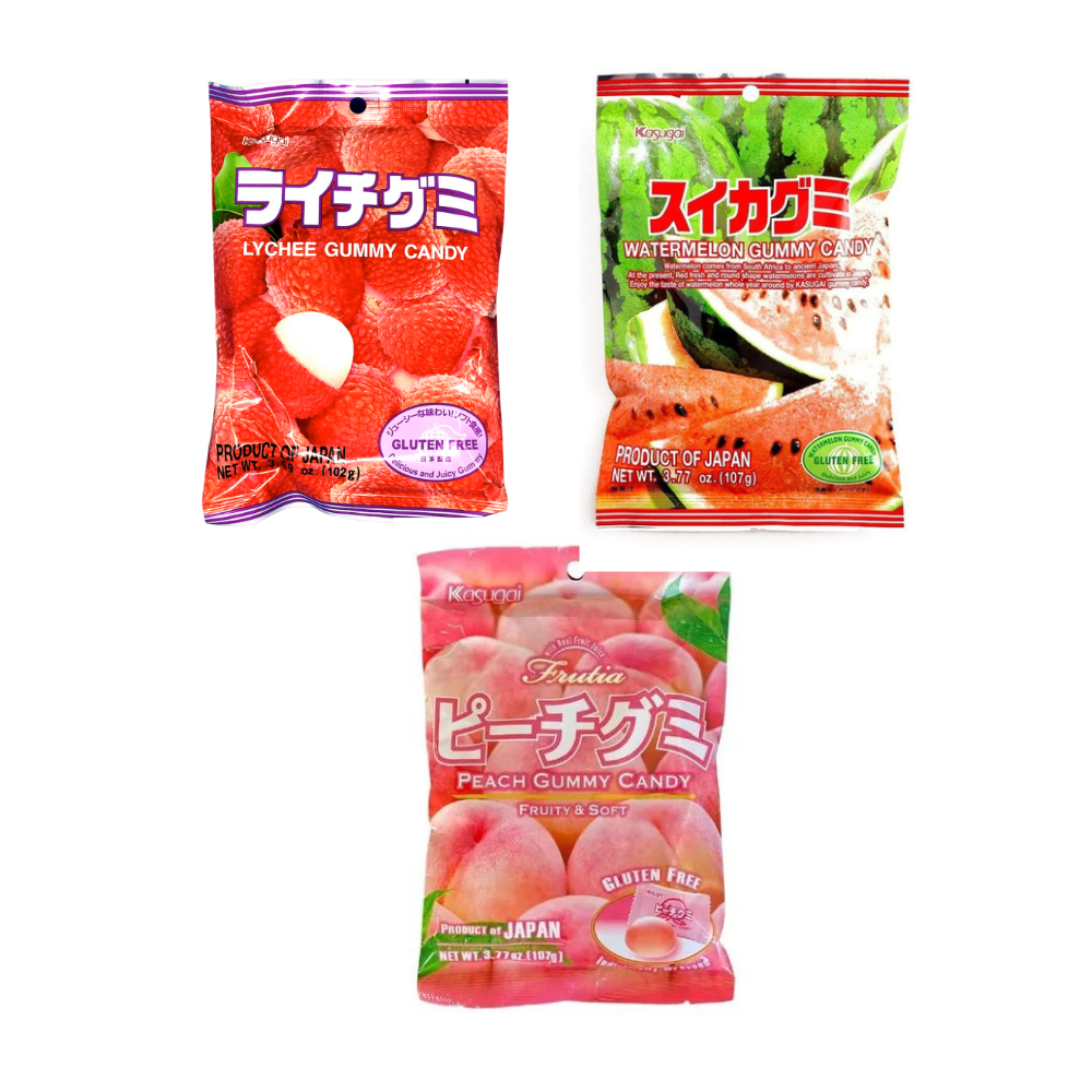 Kasugai gomitas japonesas varios sabores 