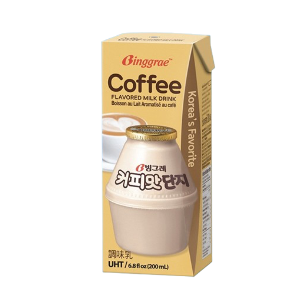 Binggrae lechitas pack 4 piezas diferentes sabores